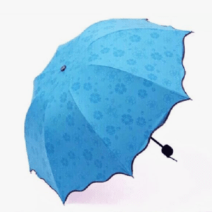 Umbrella Unisex Magic Print 3 Fold, Sun and Rain, Outdoor Car Umbrella for Women & Men (Random Colour)