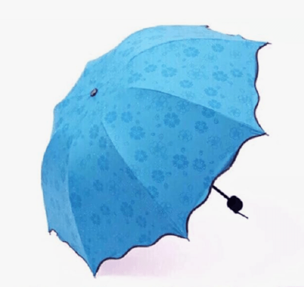 Umbrella Unisex Magic Print 3 Fold, Sun and Rain, Outdoor Car Umbrella for Women & Men (Random Colour)